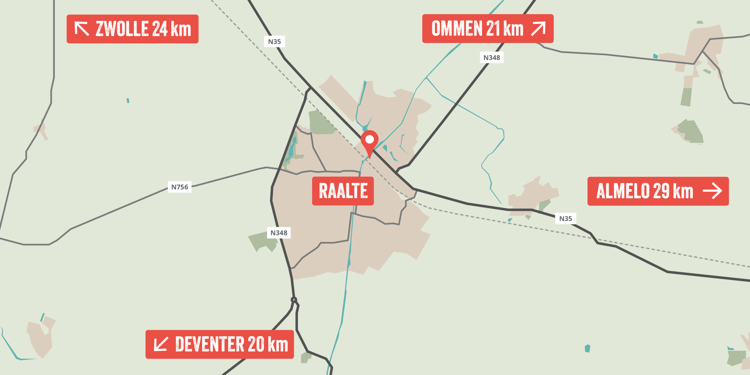 Kaart-Raalte Kaart-Raalte